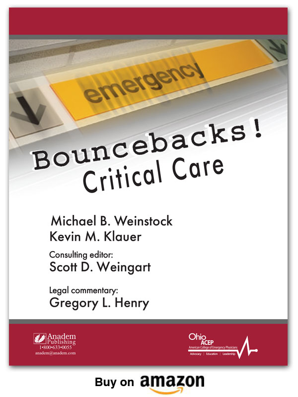 Bouncebacks! Critical Care book cover